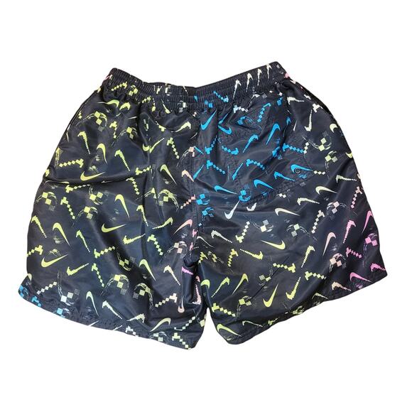 Nike Swim Digi Swoosh Ombre Logo Print Trunks - Medium - Picture 4 of 9